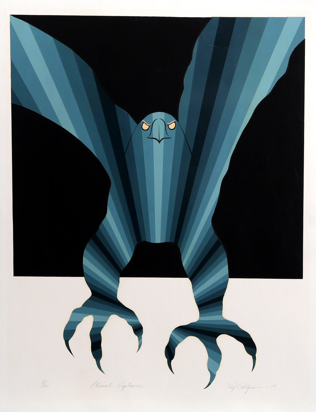 Eternal Vigilance Screenprint | Roy Ahlgren,{{product.type}}