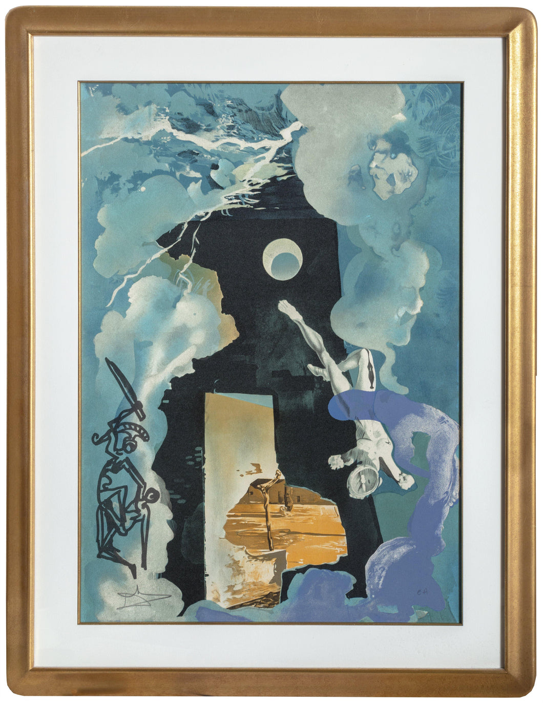 Eternity of Love (The Tower) Lithograph | Salvador Dalí,{{product.type}}