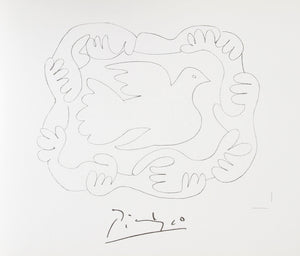 Etude de Mains et Colombe Lithograph | Pablo Picasso,{{product.type}}