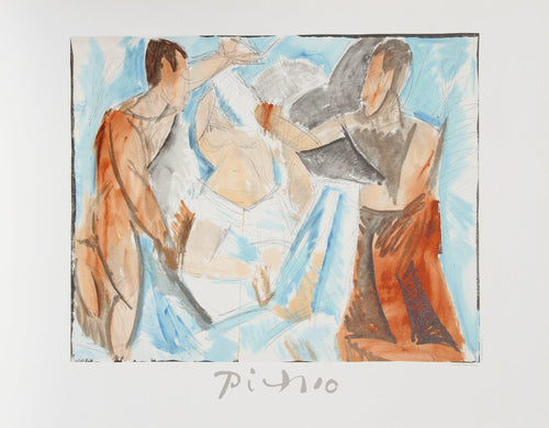 Etude de Personnages Lithograph | Pablo Picasso,{{product.type}}