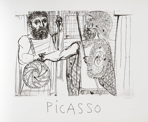 Etude pour Lysistratas Lithograph | Pablo Picasso,{{product.type}}