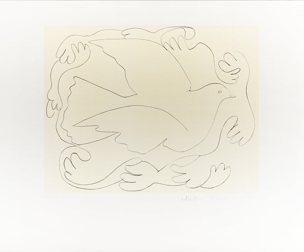 Etudes de Mains et Colombe II Lithograph | Pablo Picasso,{{product.type}}