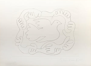 Etudes de Mains et Colombe Lithograph | Pablo Picasso,{{product.type}}