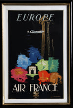 Europe - Air France Poster | Edmond Maurus,{{product.type}}