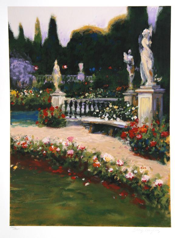 European Garden II Screenprint | Greg Singley,{{product.type}}