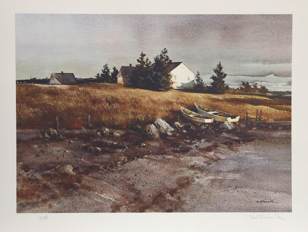 Evening Light Lithograph | Paul Strisik,{{product.type}}