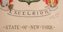 Excelsior - State of New York Mixed Media | Elizabeth Drexel Dahlgren,{{product.type}}