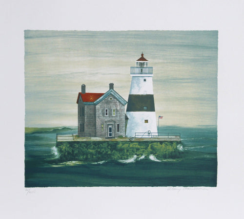 Execution Rock Lithograph | Mary Faulconer,{{product.type}}
