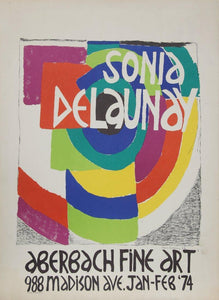 Exhibition at Aberbach Fine Art Poster | Sonia Delaunay,{{product.type}}