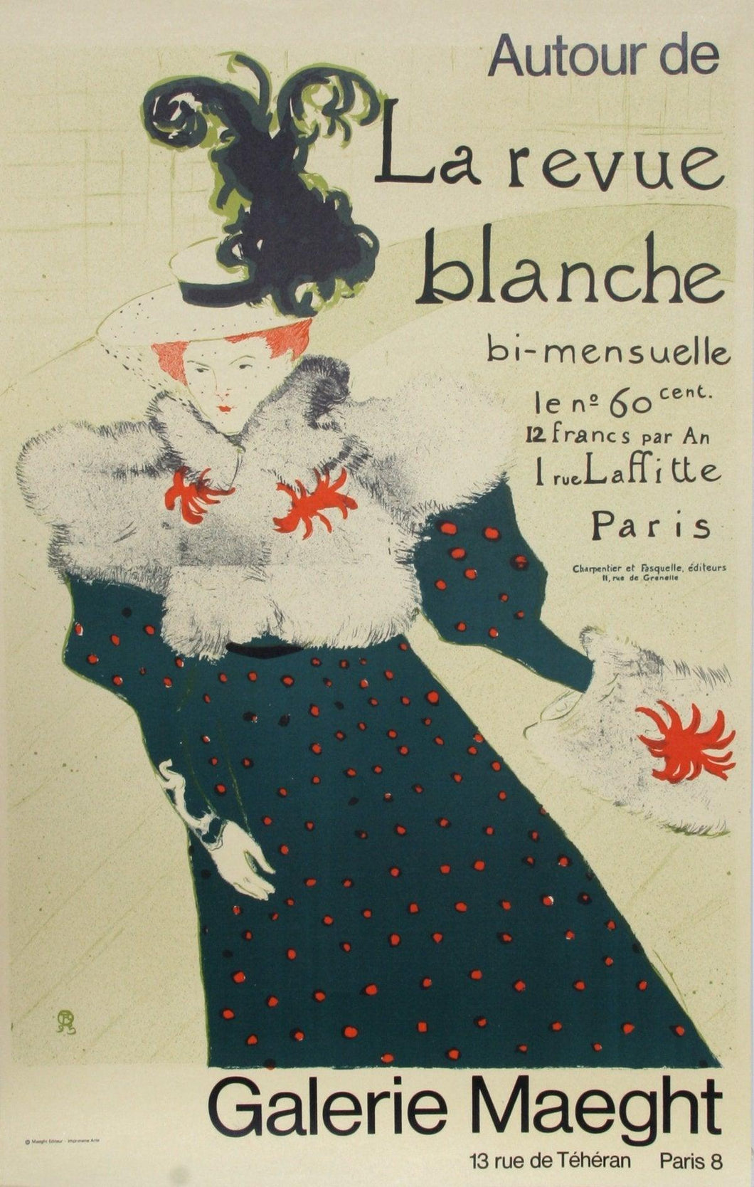 Exhibition at Galerie Maeght Poster | Henri de Toulouse-Lautrec,{{product.type}}