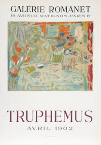 Exhibition at Galerie Romanet Poster | Jacques Truphémus,{{product.type}}