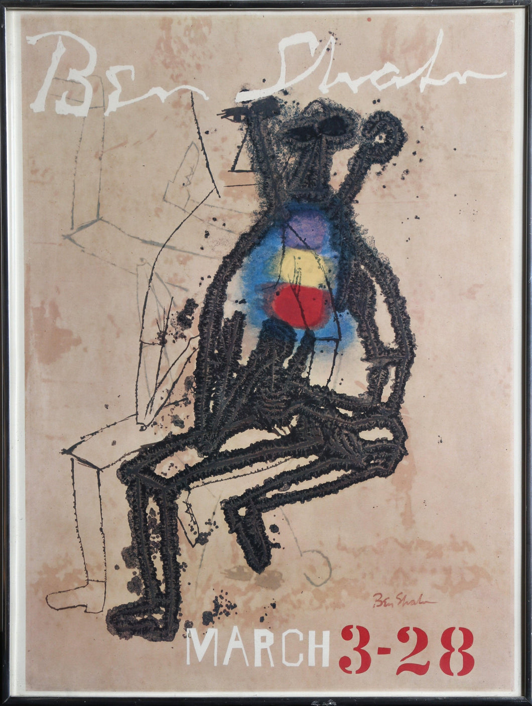 Exhibition March 3-28 Poster | Ben Shahn,{{product.type}}