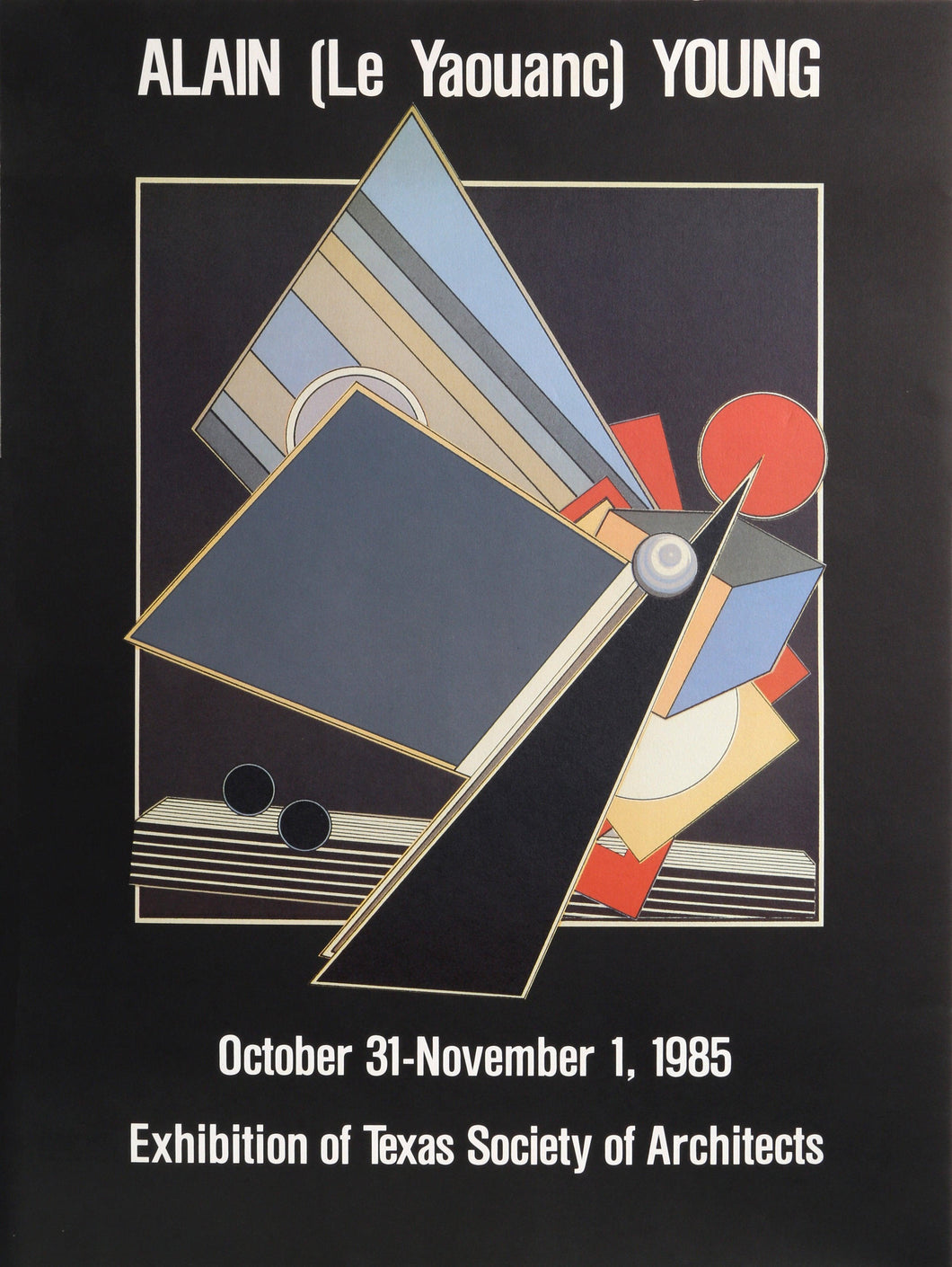Exhibition of Texas Society of Architects Poster | Alain Le Yaouanc,{{product.type}}