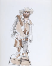 Explorer with Chest Mixed Media | R. Jeronimo,{{product.type}}