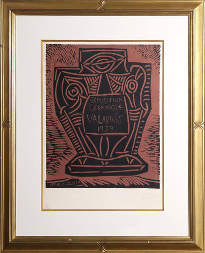 Exposition Ceramique, Vallauris 1959 (Bloch 1286) Woodcut | Pablo Picasso,{{product.type}}