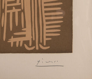 Exposition Vallauris Linocut | Pablo Picasso,{{product.type}}