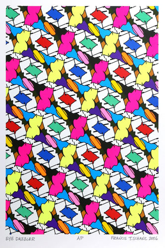 Eye Dazzler Screenprint | Francis Schanz,{{product.type}}