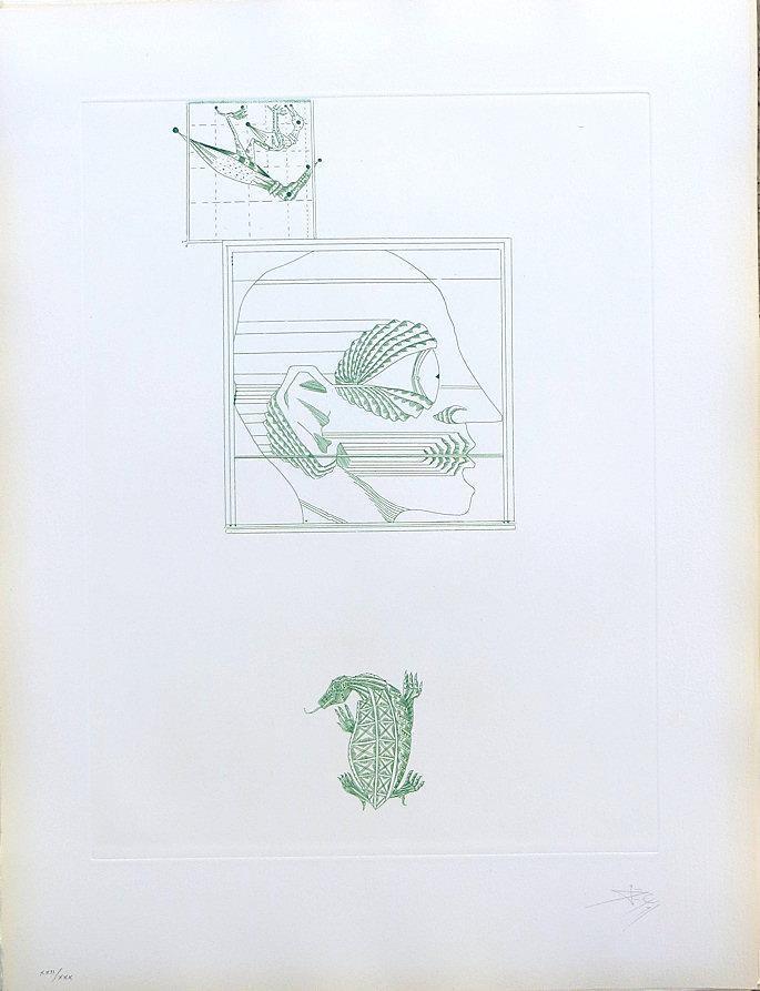 Eye Lizard Etching | Joan Ponc,{{product.type}}