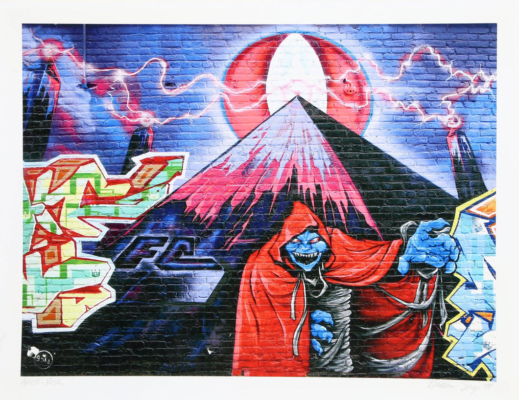 Eye of Sauron (Risk) from the Graffiti Series Digital | Jonathan Singer,{{product.type}}