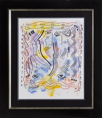 Eyes of Love Mixed Media | William Verdult,{{product.type}}