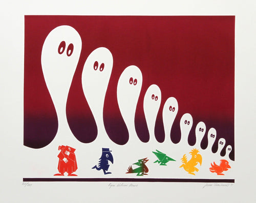 Eyes Witness Mews Etching | Jean Sariano,{{product.type}}