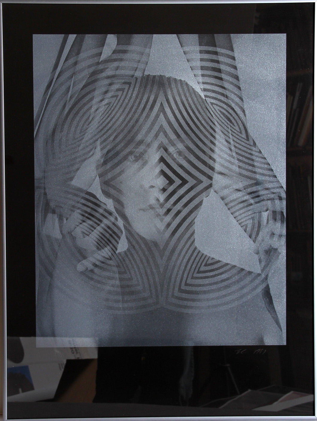 Face of a Woman Screenprint | Ellen Carey,{{product.type}}