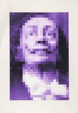 Face of Dali - Purple screenprint | Jean Pierre Vasarely (aka Yvaral),{{product.type}}