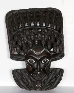 Face with Multiple Faces Wood | African or Oceanic Objects,{{product.type}}