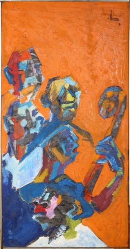 Faces de Jazz, New Orleans Mixed Media | Rene Brochard,{{product.type}}