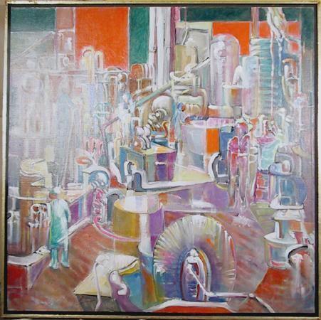 Factory Acrylic | Benjamin Silva,{{product.type}}