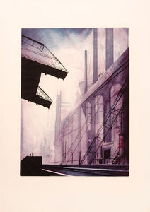 Factory Etching | Eyvind Earle,{{product.type}}