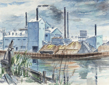 Factory Watercolor | Charles Blaze Vukovich,{{product.type}}