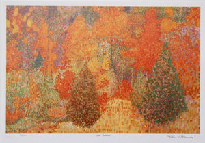 Fall Colors Lithograph | Tom Mathews,{{product.type}}