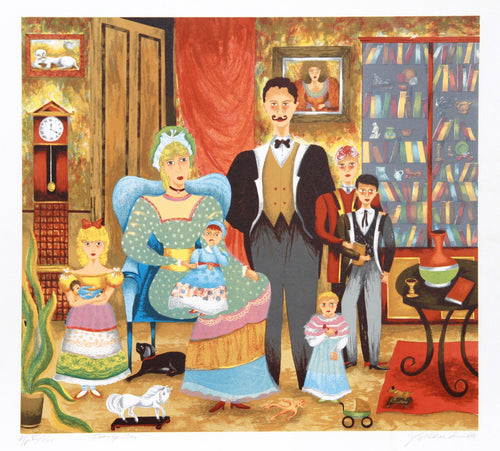 Family 1900 Lithograph | Ivel Weihmiller,{{product.type}}