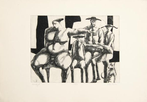 Family II Etching | John Fenton,{{product.type}}