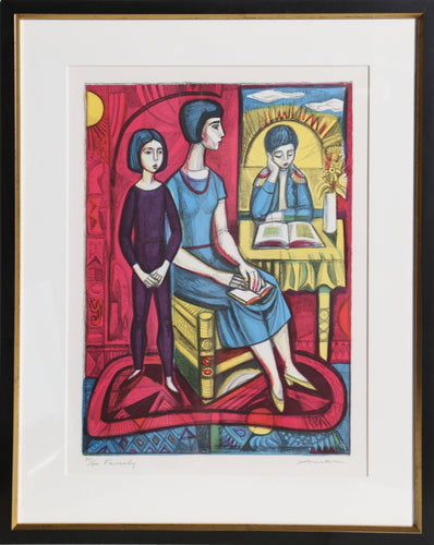Family Lithograph | Irving Amen,{{product.type}}