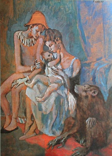 Family of Acrobats Poster | Pablo Picasso,{{product.type}}