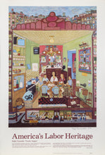 Family Supper for America's Labor Heritage Poster | Ralph Fasanella,{{product.type}}