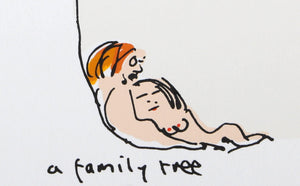 Family Tree lithograph | John Lennon,{{product.type}}