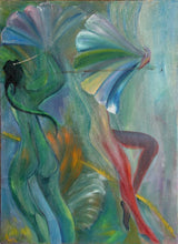 Fan Dancers Oil | Unknown Artist,{{product.type}}