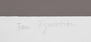 Fan Figuration Screenprint | Jurgen Peters,{{product.type}}