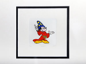 Fantasia Mickey Mouse Etching | Sowa and Reiser,{{product.type}}