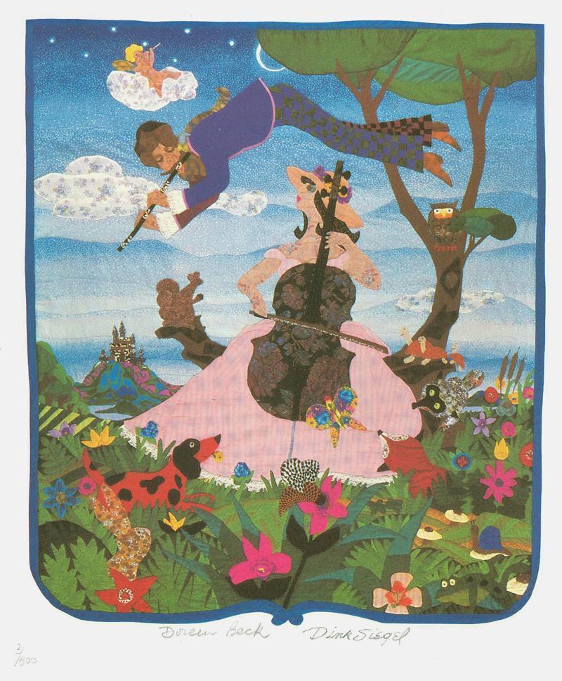 Fantasy - United Nations Lithograph | Doreen Beck,{{product.type}}