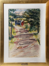 Farm Lane Watercolor | Ben Benn,{{product.type}}