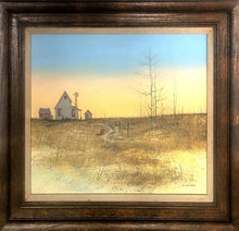 Farmhouse at Sunrise oil | John Lewis Egenstafer,{{product.type}}