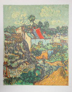 Farmhouse Poster | Vincent van Gogh,{{product.type}}