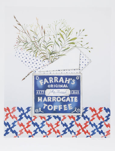 Farrah's Original Harrogate Toffee Lithograph | Mary Faulconer,{{product.type}}