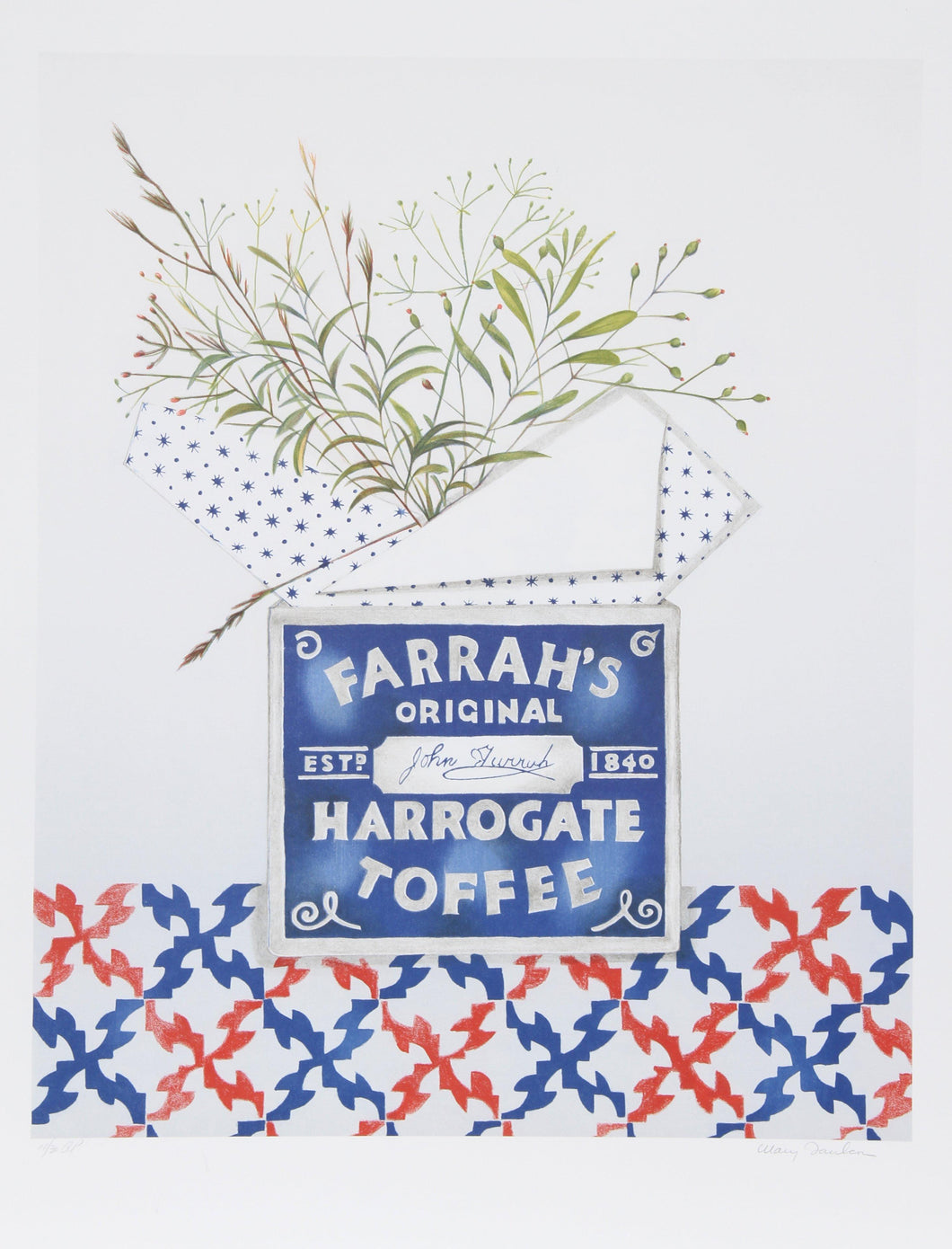 Farrah's Original Harrogate Toffee Lithograph | Mary Faulconer,{{product.type}}