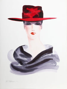 Fashion Portrait 2 Watercolor | Erik Freyman,{{product.type}}