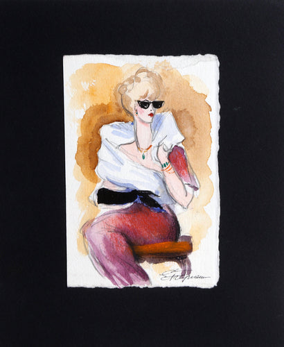 Fashion Sketch Watercolor | Erik Freyman,{{product.type}}